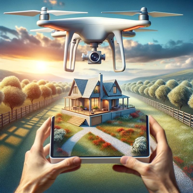 Drone Photography side hustle for men: Drone Photography