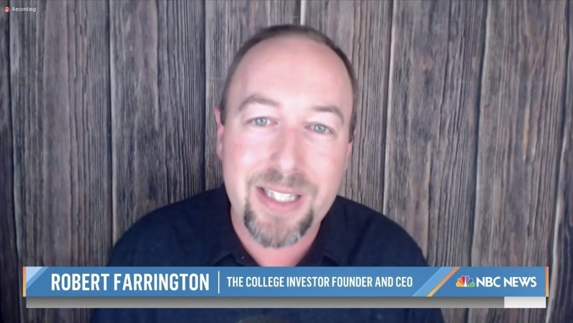 Robert Farrington on Today NBC News Robert Farrington on Today NBC News