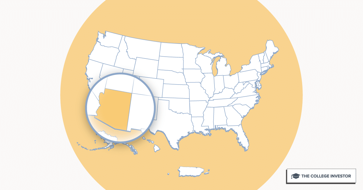 CollegeInvestor_1200x627_Infographic_ 50 + 2 Individual State Call Outs_Arizona Arizona 529 plan rules