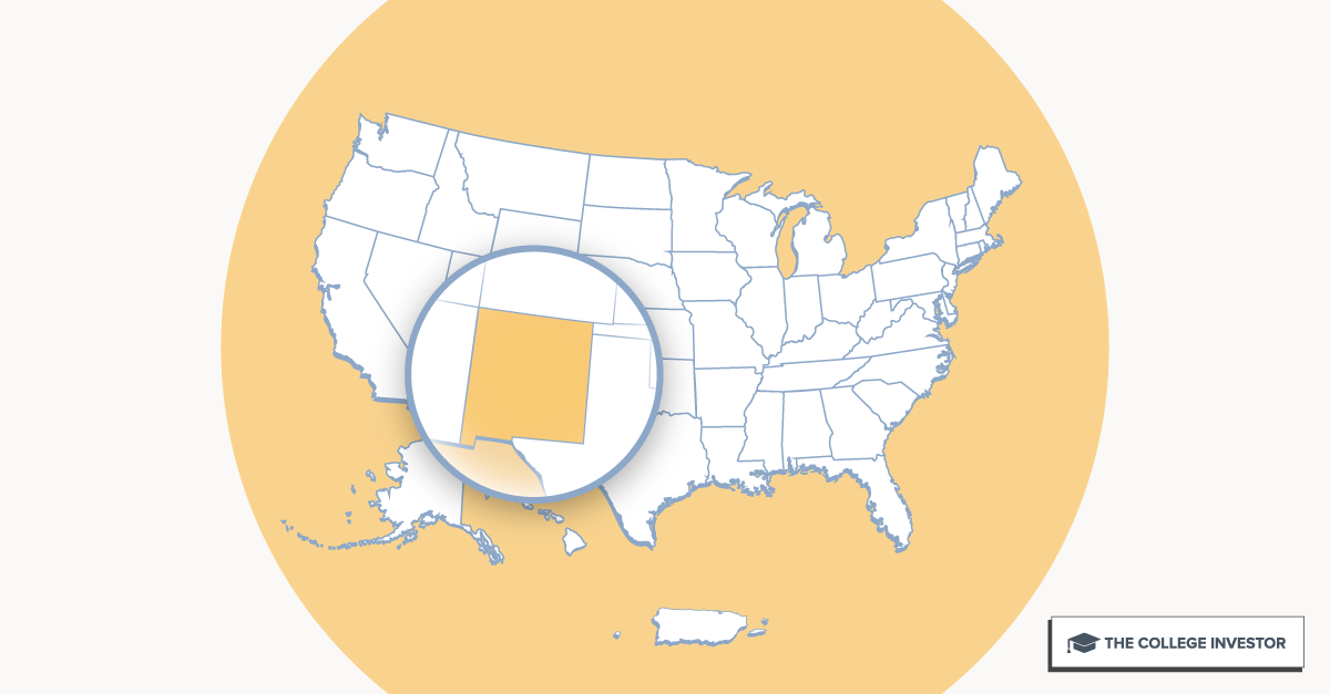 CollegeInvestor_1200x627_Infographic_ 50 + 2 Individual State Call Outs_New Mexico New Mexico 529 Plan Rules