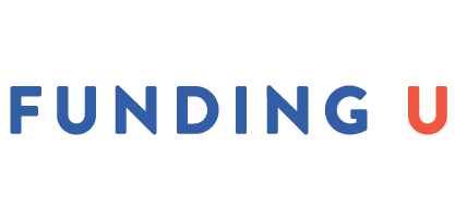 Funding U logo student loan lender: funding U