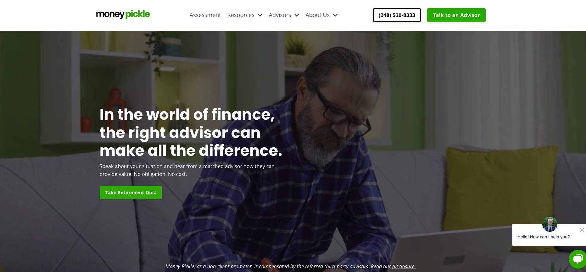 Money Pickle homepage money pickle homepage