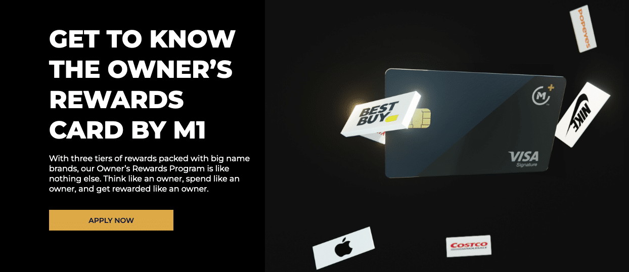 Owners Rewards Card M1 M1 Finance Review: M1 Owners Card