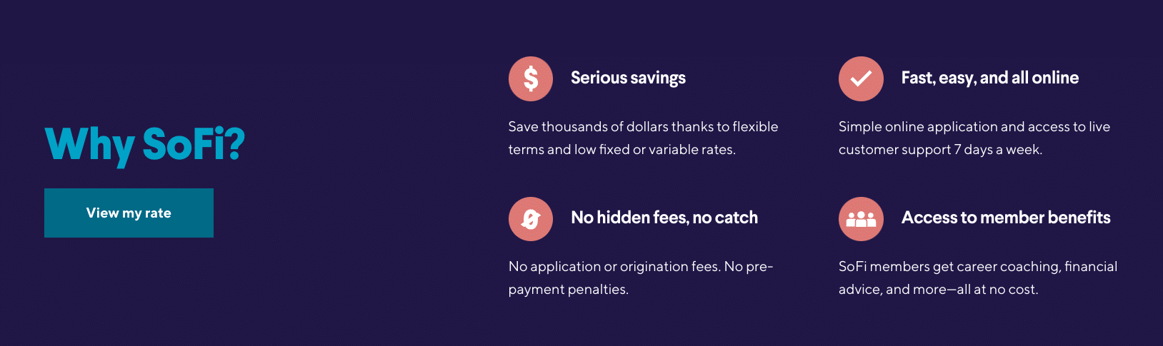 SoFi student loans SoFi student loans review: Fees