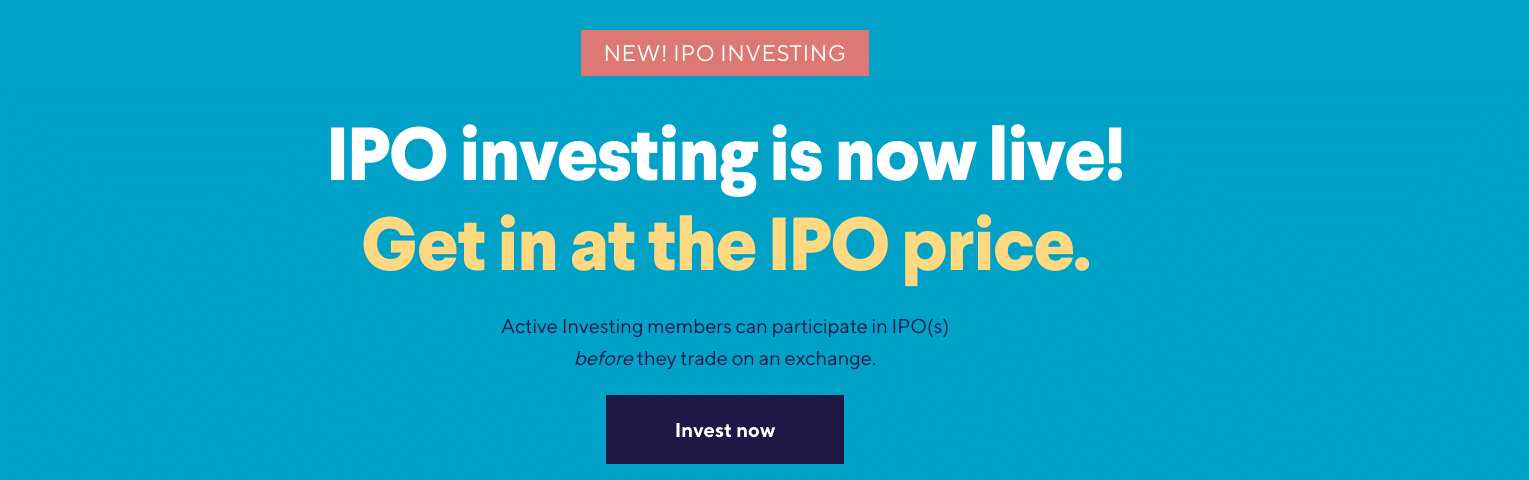 SoFi Active Investing SoFi Active Investing: IPO Investing