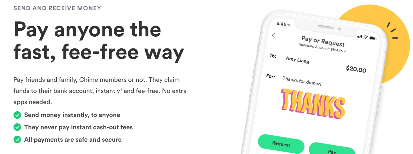 Chime pay anyone no fees Chime Review: Pay via mobile app
