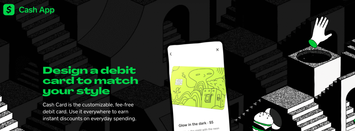 Cash app customizable debit card Cash app review: customizable debit card