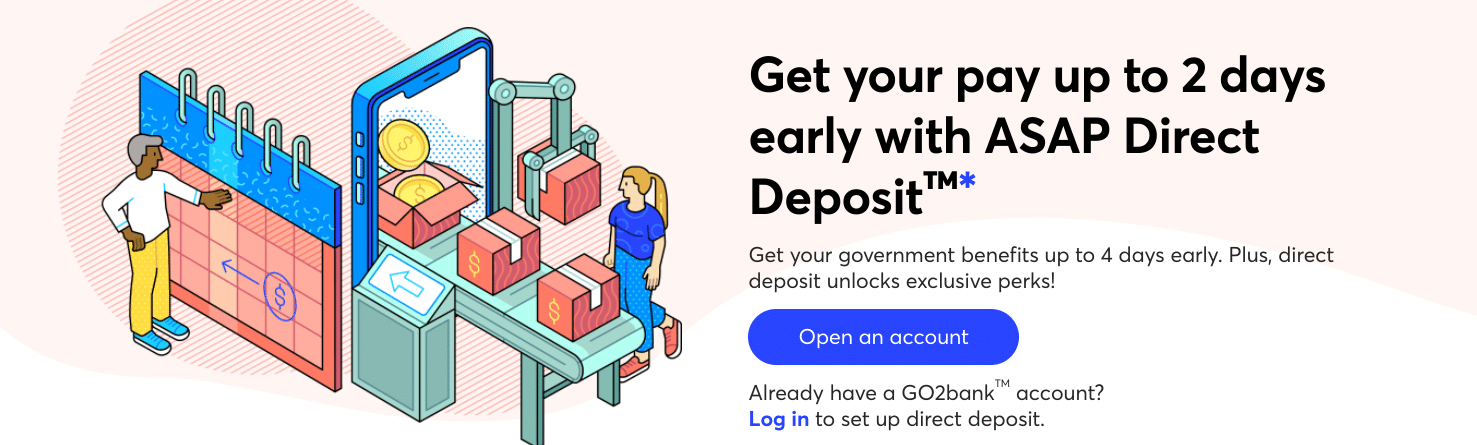 Go2bank early direct deposit Go2bank early direct deposit