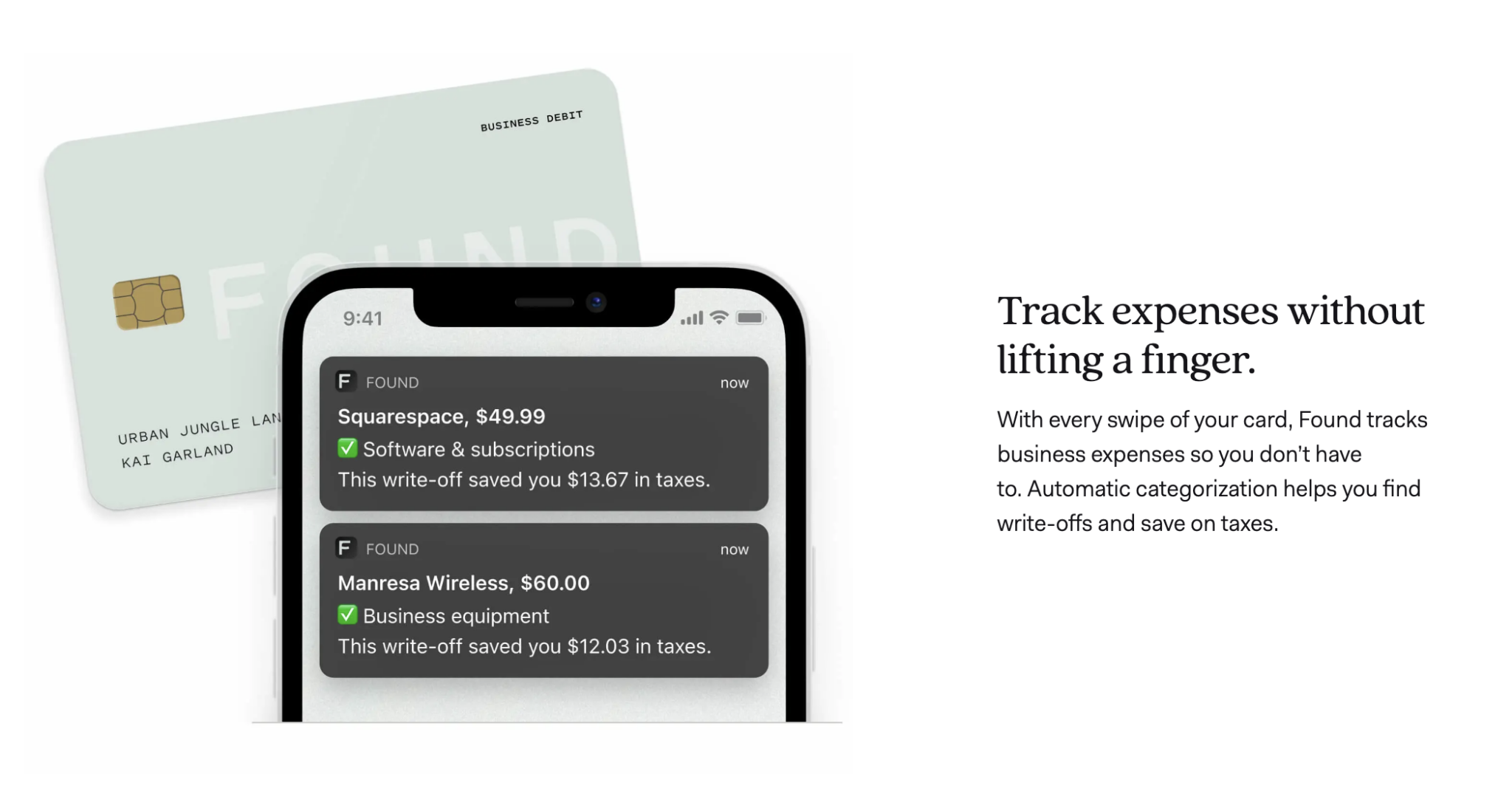 Screenshot 2023-03-30 at 10.15.22 AM Found Business Bank Review: expense tracking